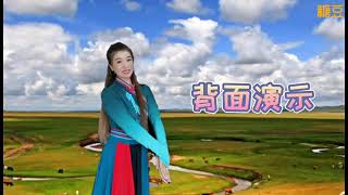 ［正面+背面］《美麗的草原我的家》改編並演示 穿過你的黑發 另附分解教學