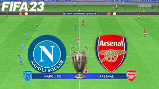 FIFA 23 | Napoli vs Arsenal - UEFA Champions League - PS5 Gameplay