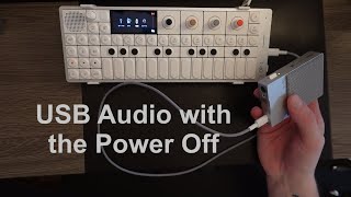 CM-15 Quick Tip: USB Audio with the Power Switch Off