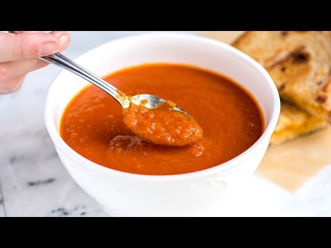 Easy Three-Ingredient Tomato Soup Recipe - How to Make Homemade Tomato Soup Easy Three-Ingredient Tomato Soup Recipe - How to Make Homemade Tomato Soup