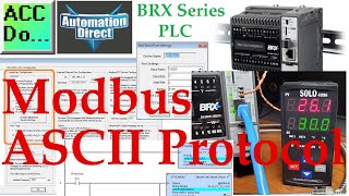 BRX Do-More PLC Modbus ASCII Protocol