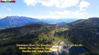 Another Virtual Drone Flight above the beautiful Tauplitzalm in a Panoworlds Panorama