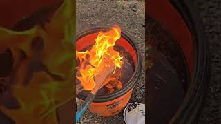 Making a large blacksmiths knife