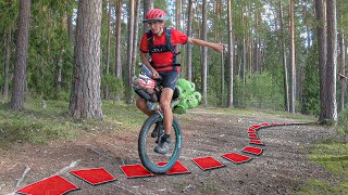 Can I Unicycle Across a Country Using ONLY Hiking Trails? Day 2