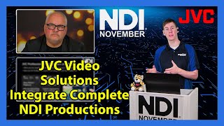 JVC Video Solutions Integrate Complete NDI Productions with PTZs, Camcorders, \u0026 Switchers Seamlessly