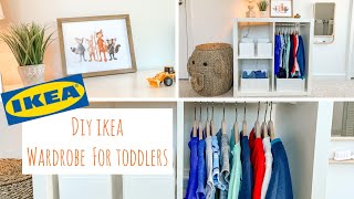 IKEA | DIY Toddler Wardrobe | Leanna Michelle