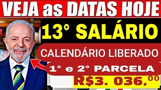 🎤 13° SALÁRIO! VEJA AS DATAS ANTECIPADO EM FEVEREIRO E MARÇO! R$3.096,00 LIBERADO NA 1° PARCELA