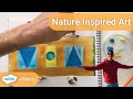 Make Your Own Nature Inspired Art #SHORTS