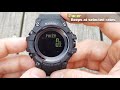 skmei 1358 compass altimeter barometer thermometer etc unboxing