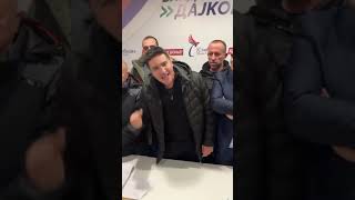 Dajković u suzama nakon poraza u Beranama