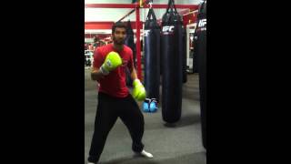 Kickboxing 101 - Bilal walks us through the Straight