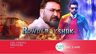 Rowdy Rakshak Hindi Promo, Don't Miss Zee Cinema🔥 kaappaan movie hindi dubbed trailer
