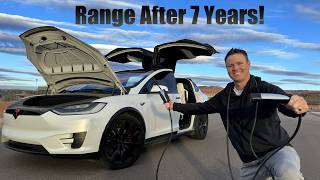 How Much Range does a Tesla Model X have after 7 years?