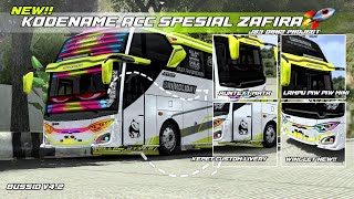 #share KODENAME ACC SPESIAL ZAFIRA 🔱 || JB3 DANZ PROJECT || BUSSID V4.2