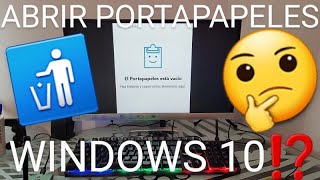 📋💻 Cómo ABRIR el PORTAPAPELES en WINDOWS 10 FÁCIL y RÁPIDO