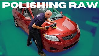 Polishing a TURD Under 60 Minutes UNCUT [Rupes Cordless HLR15]