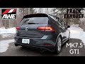 Manual MK7.5 Golf GTI - AWE TRACK EXHAUST - Install & Sound Testing!