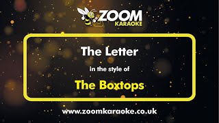 The Boxtops - The Letter - Karaoke Version from Zoom Karaoke