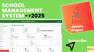 🎓 Complete JavaFX School Management System with SQLite | Full Project Demo + Source Code (2025)