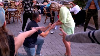 Perfectly Executed Flash Mob Proposal In Las Vegas! (She Was SHOCKED)