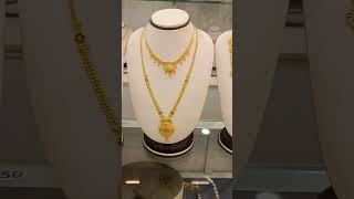 Lalithaa Jewellery Gold Necklace #shortsfeed #viral #gold #lalithaajewellery #haram #necklace