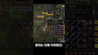 역병버그걸린 로아의 자유를 찾아주었다 [POE 강적리그 3.17 SSFHC ]