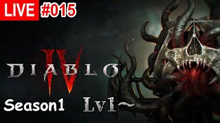 [DIABLO IV]015 S1 Lv1～ D4初シーズンを楽しもう