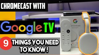 🔴CHROMECAST WITH GOOGLE TV - 9 QUESTIONS ANSWERED
