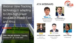 Webinar: How Tracking technology is adapting to Ultra-high-power modules in Middle East and Africa