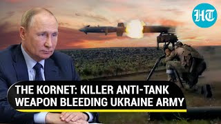 Russian 'Javelin-beater' Kornet blasting Ukrainian fortifications | ATGM on pickup truck spotted