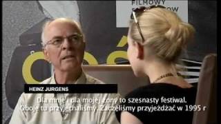 51.KFF - Studio Festiwalowe: Heinz Jurgens