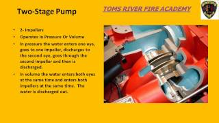 Toms River Fire Academy Basic Pump School Lesson #3 Fire Pumps