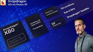 Qualcomm Snapdragon X80 5G Modem with Integrated AI Better Carrier Services AT\u0026T T-Mobile Verizon