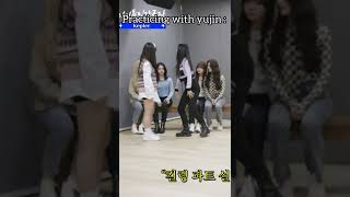 yeseo struggling in yujin's part #kep1er #shorts