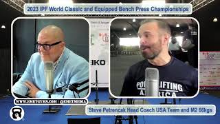 Steve Petrencak Head Coach USA Team and M2 66kgs