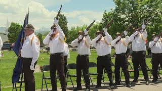 Veterans and everyday civilians gather to honor lives lost on Memorial Day in Riverton