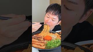 Mukbang ASMR 辛辛魚 Spicy Ramen Eating #mukbang #asmr #food #shorts