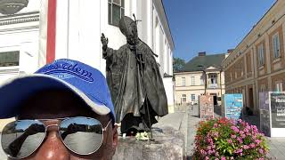 Deacon Harold's Pilgrimage to Poland: Wadowice Square Overview