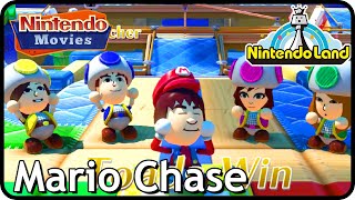 Nintendo Land - Mario Chase Compilation (5 Players, Maurits vs Rik vs Danique vs Thessy vs Anja)