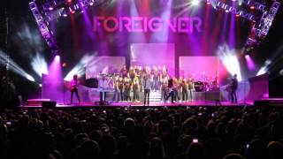 Foreigner with the Hermon High School Choir