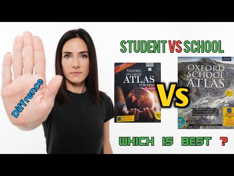 OXFORD Student Atlas VS School Atlas || Which Is Best For You ? Paras ...