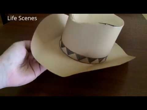 How to Make a Paper Cowboy Hat How to Make a Paper Cowboy Hat