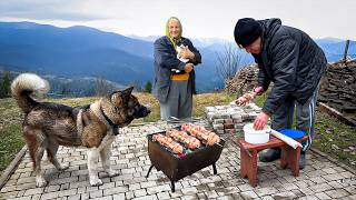 85yo Grandma Reveals ANCIENT Recipes | REMOTE Mountain Life | CARPATHIAN Secrets