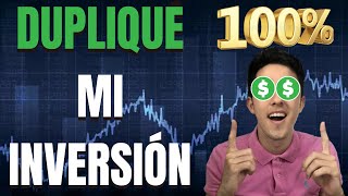 Así DUPLIQUÉ MI DINERO en UNA ACCIÓN en POCO TIEMPO🤑 👉TÚ también puedes hacerlo🔴