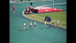 香港青少年田徑分齡錦標賽 2021-Girl U14 Heat(L8) 100m-TCAA Chan Hui Wing-2021-11-13