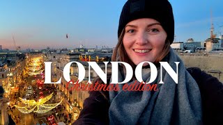 🇬🇧🎄✨CHRISTMAS in LONDON 2024 | Magical Lights, Festive Teas \u0026 Hidden Gems🎁❄️