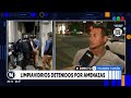 Limpiavidrios detenidos por amenaza -   Telefe Rosario