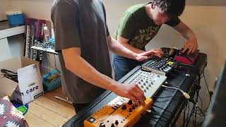 LIVE ACID TECHNO - 'Acid Pop' dawless jam with SoftPop II, Digitakt, TD-3, Model:Cycles