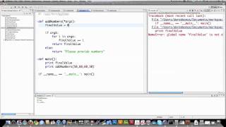 Python 2.7 Tutorial Pt 6