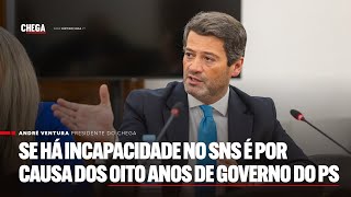 Se há incapacidade no SNS é por causa dos oito anos de Governo do PS